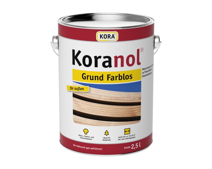 [Pakket] Koranol impregneerlasuur antraciet 5 l