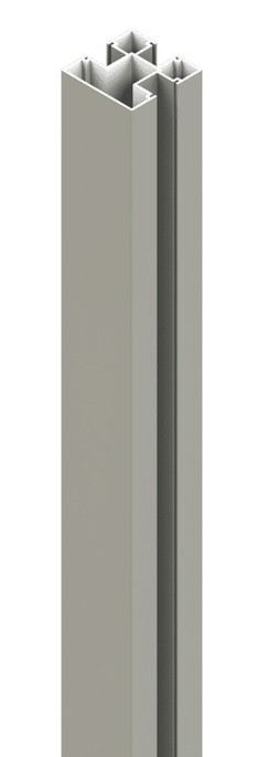 Osmo Aluminiumpfosten Typ D Grau 7 x 7 x 250 cm