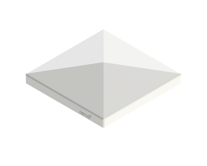 Osmo Pfostenkappe Alu-Dach Typ D Silber 9,8 x 9,8 x 2 cm