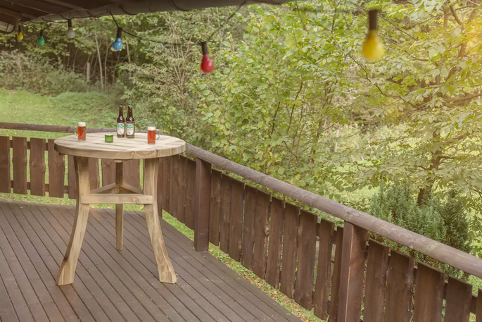 Tuinbank Saterland met rugleuning