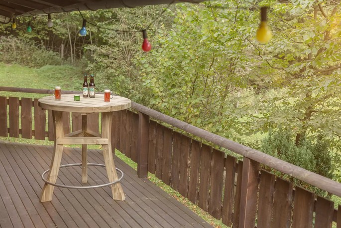 Tuinbank Saterland met rugleuning