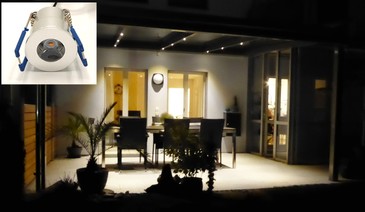 6er-20er LED Komplettsets mit FB - dimmbar für Terrassenüberdachung