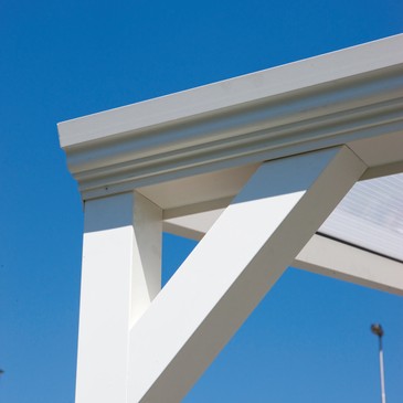 Winkelstrebe für Aluminium Terrassenüberdachung