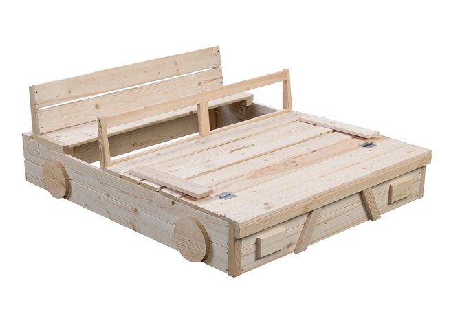 SwingKing Zandbak Auto onbehandeld