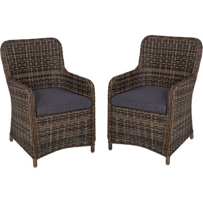 Set van 2 fauteuils Bordeaux