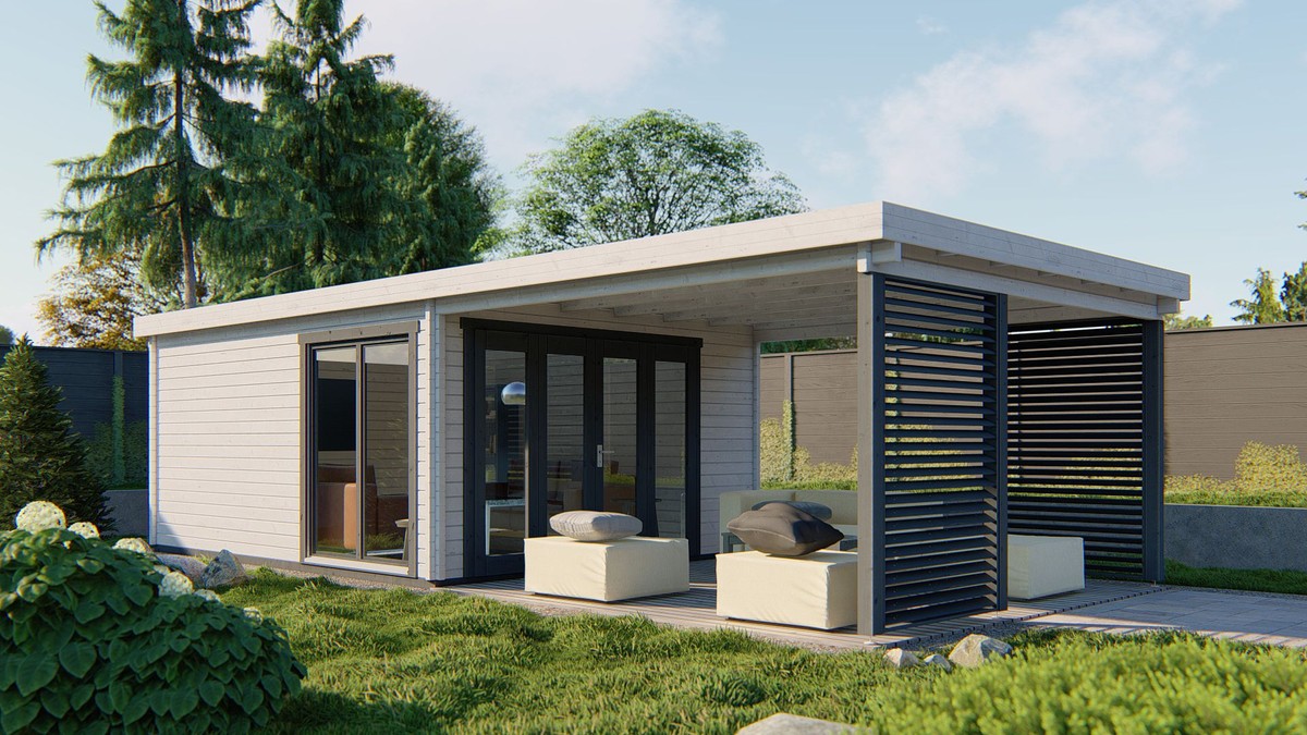 Gartenhaus Casper 900 x 400 cm