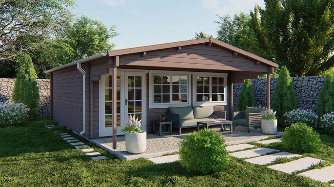 Gartenhaus aus Holz günstig kaufen von McGarden24