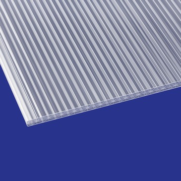 Doppelstegplatten Hohlkammerplatten Polycarbonat 16mm eco klar