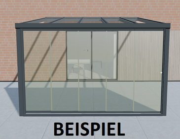 Schiebetür 10 mm ESG - 200