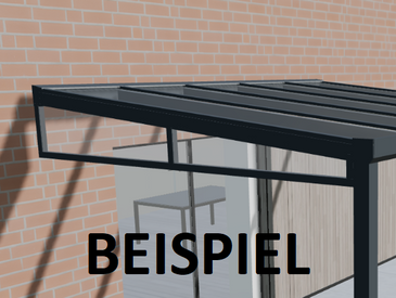 Keilfenster - Milchglas - 350