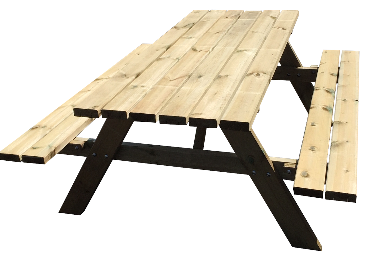 Picknicktisch Maße - Picknicktisch Rustikal Mit Bonanzadach Xxl 240 Cm