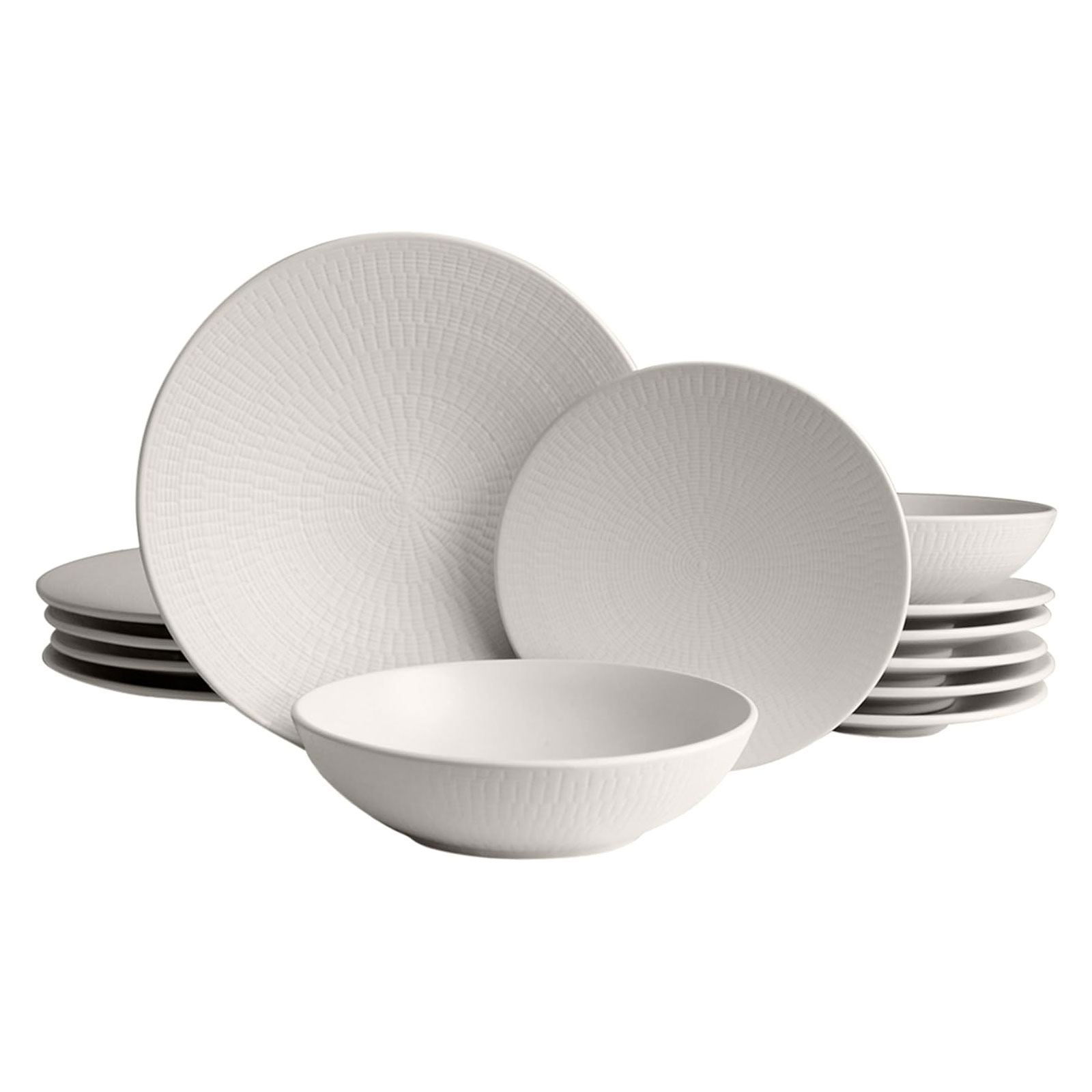 Винтажный сервиз Echtwerk Tafelservice Blank Geschirr-Набор для создания структуры в Штайнгуте