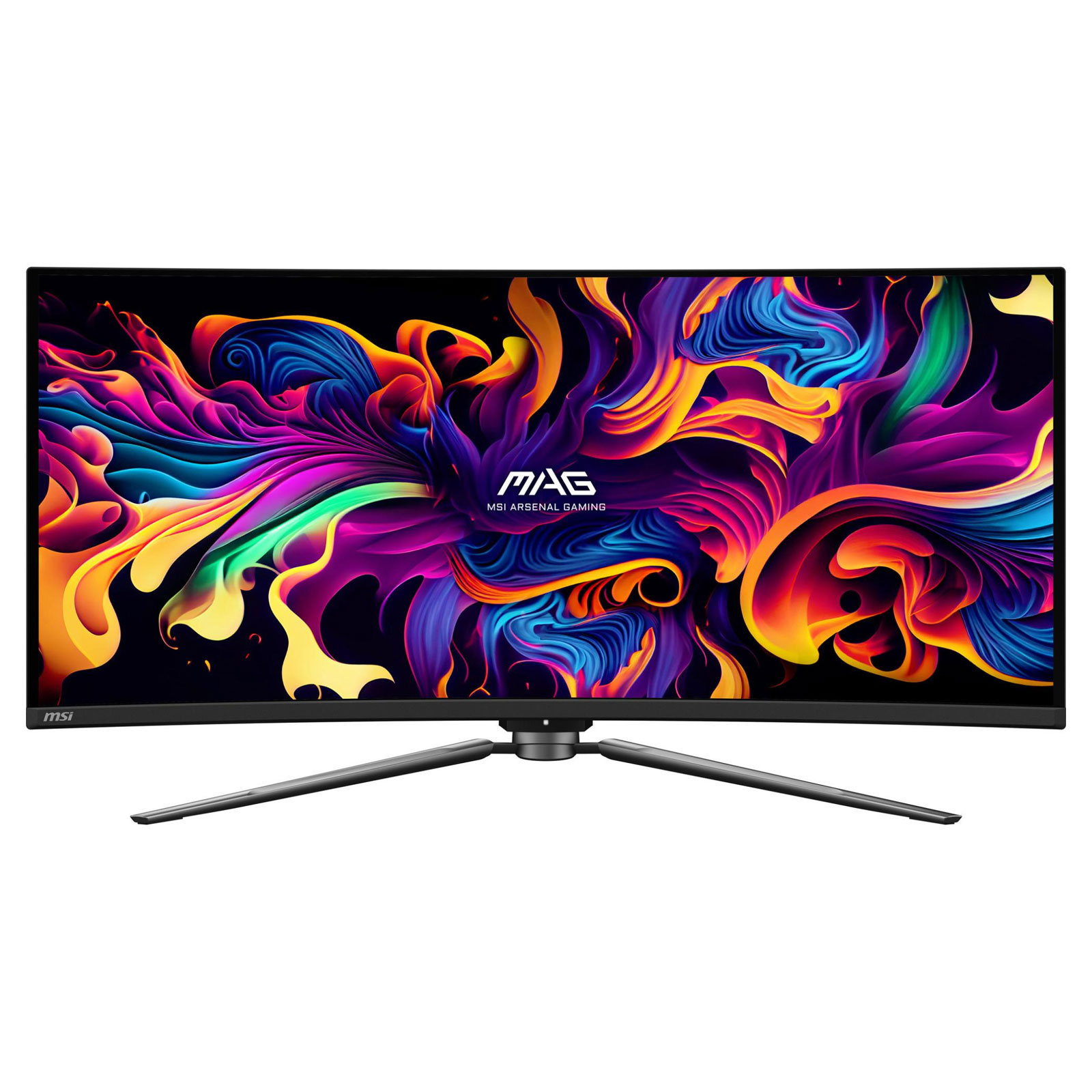 MSI Gaming-Monitor MAG 341CQPDE, Schwarz, 34 Zoll, UWQHD, Curved, OLED, 175 Hz, 0,03 ms (USB-Hub, HDMI, DisplayPort, höhenverstellbar, neigbar, schwenkbar) - Bild 3