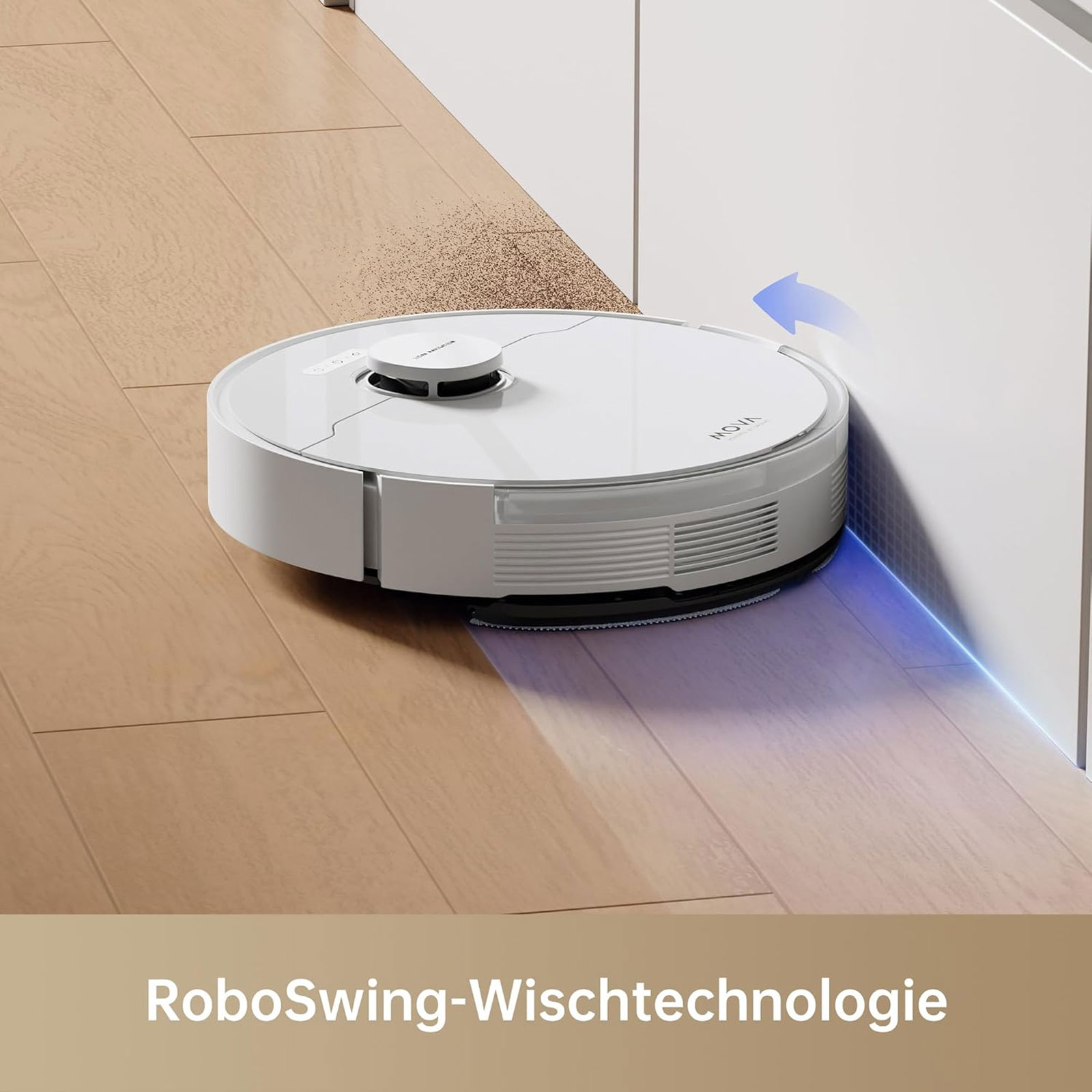 Mova S10 Saug- und Wischroboter weiß - Bild 4