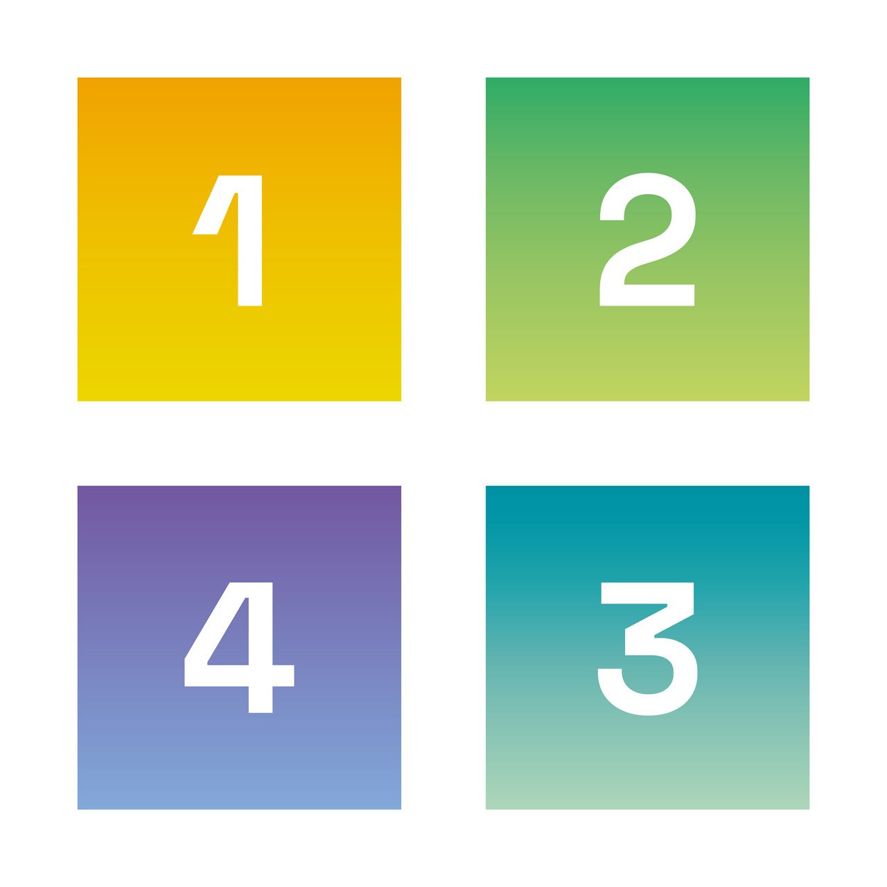 SMARTfloor Puzzle set of 4 keyboard mats