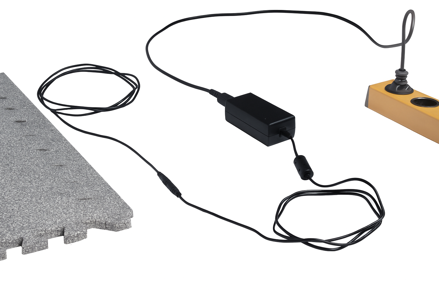 SMARTfloor Puzzle edge strips incl. power supply unit