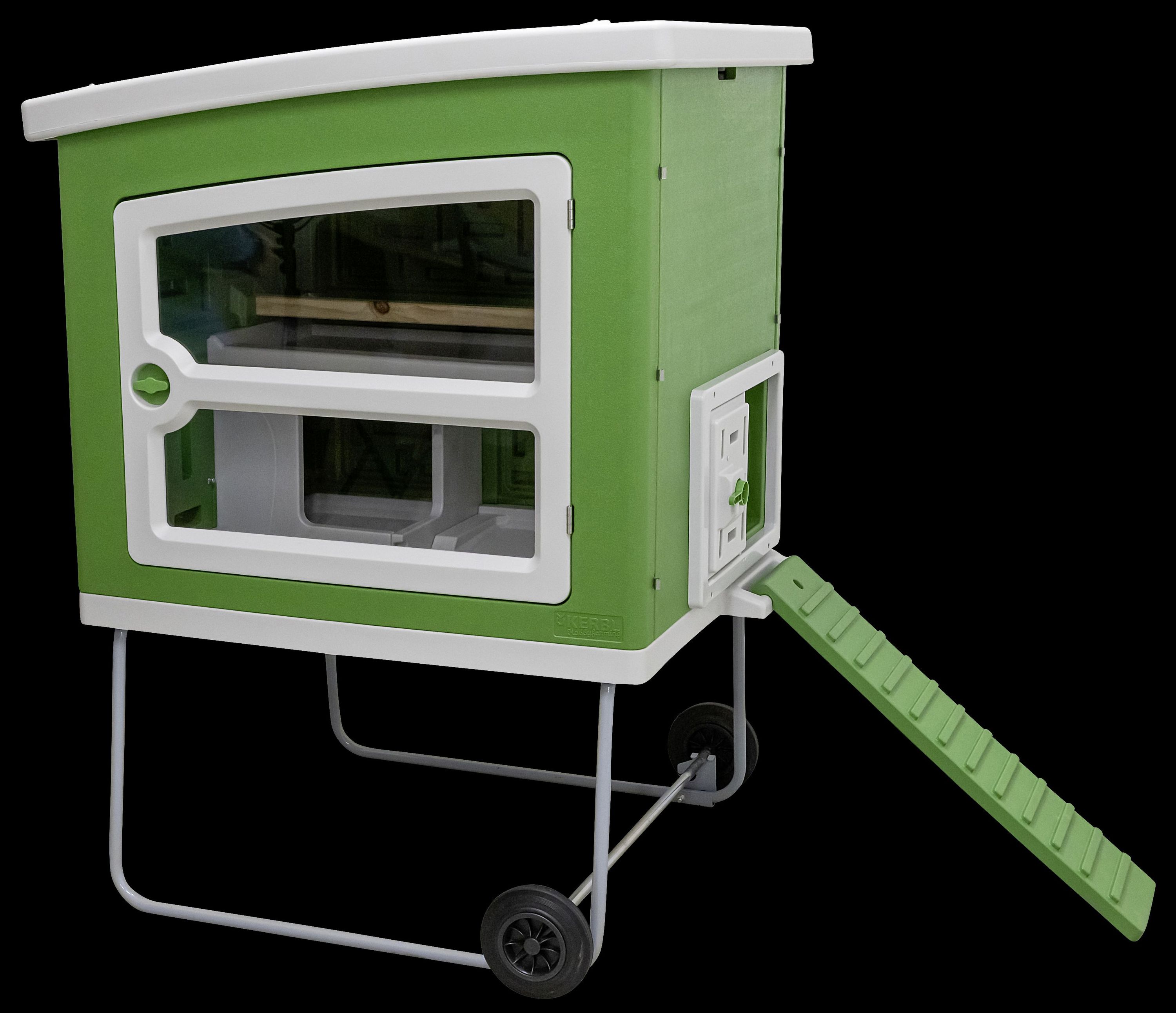 Kerbl Mobile Coop aus Kunststoff, L x B x H 119 x 926x 162 cm, 81738