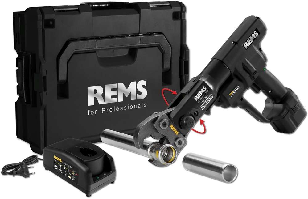 Pressa A Batteria REMS E 22V - Edizione Limitata 2024, Per Pressfitting, Con Potenza 32 KN E Batteria Li-Ion - Foto 5