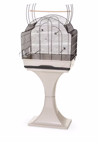 Vogelkäfig Wellensittich Kanarien mit Ständer & Freisitz