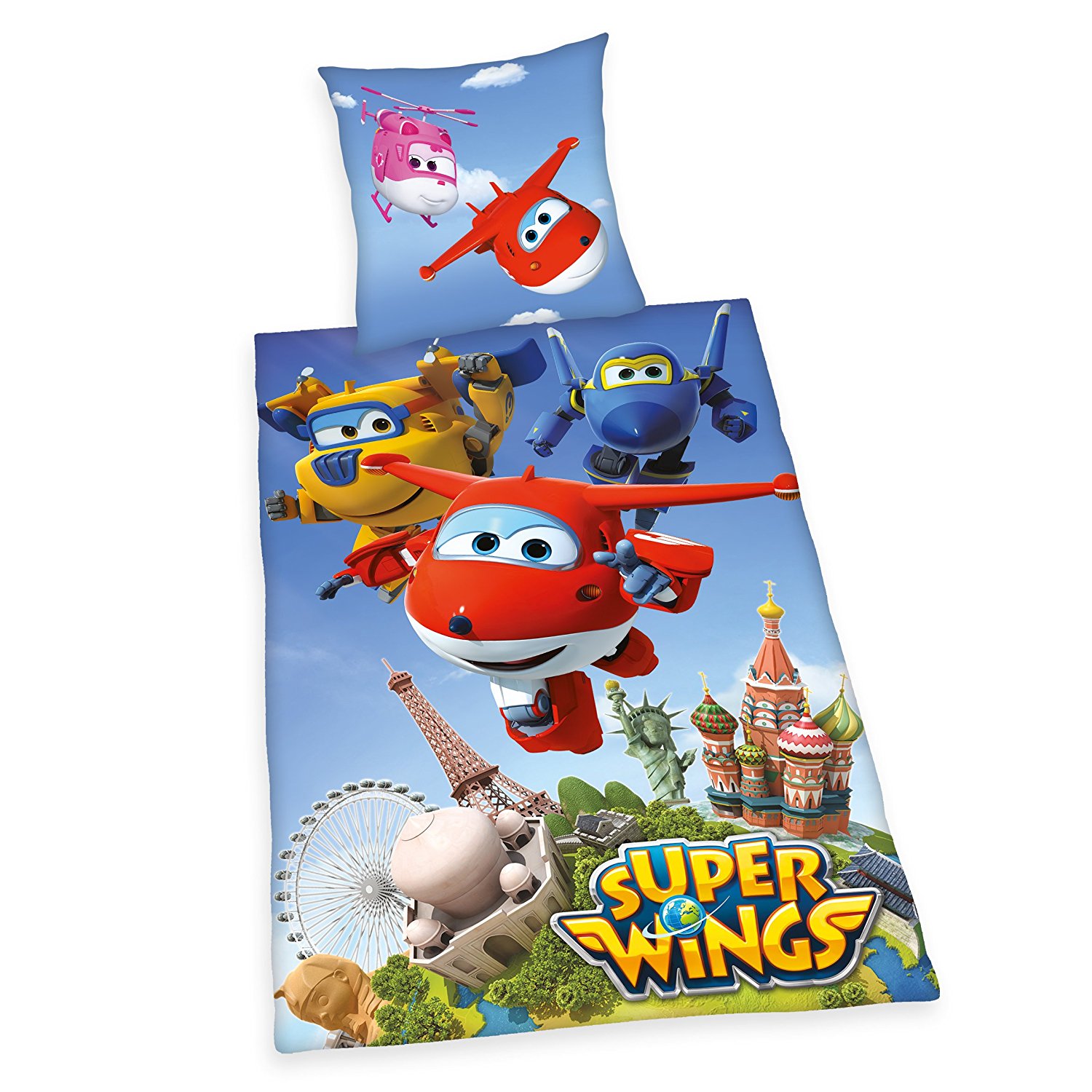 Herding Bettwäsche Set Super Wings 80 x 80 und 135 x 200 cm | Düsseldorf Online Shop
Herding Bettwäsche Set Super Wings 80 x 80 und 135 x 200 cm | Düsseldorf Online Shop
