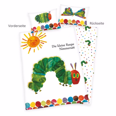 Herding Baby Bedding The Very Hungry Caterpillar, 40 x 60 cm + 100/135 cm