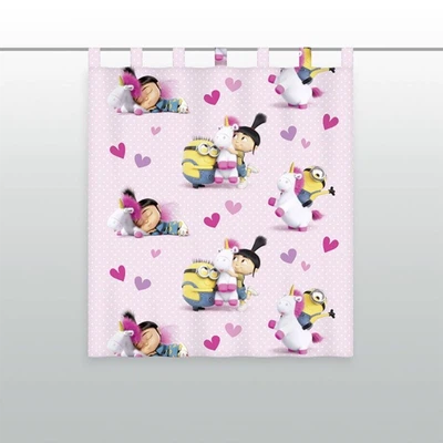 Gardine Vorhang Fertiggardine Minions 140 x 160 cm