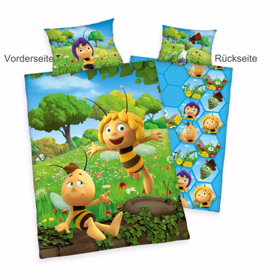 Herding Maya the Bee Baby Bedding, 40 x 60 cm + 100 x 135 cm