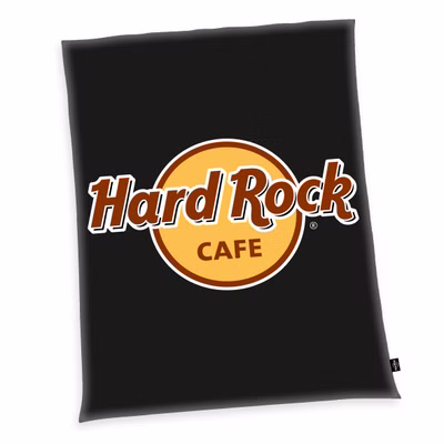 Hard Rock Cafe Wellsoft Fleece Blanket 150 x 200 cm