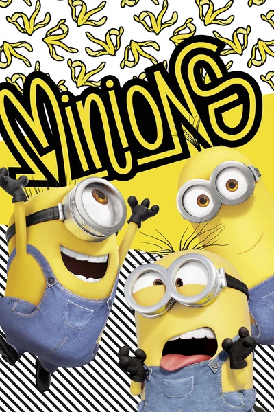Minions 2 "Banana" Fleecedecke Schmusedecke Kuscheldecke 100 x 150 cm
