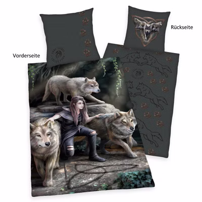 Herding bed linen set 2 pieces Anne Stokes 135 x 200
