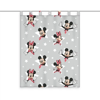 Disney Minnie & Mickey Gardine Vorhang Fertiggardine 140 x 175 cm blickdicht