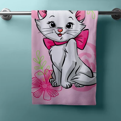Disney Aristocats Marie Duschtuch Badetuch Strandtuch 70 x 140cm