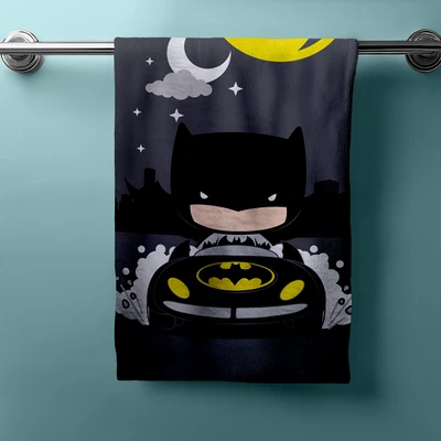 Batman Duschtuch Strandtuch Badetuch  70 x 140 cm