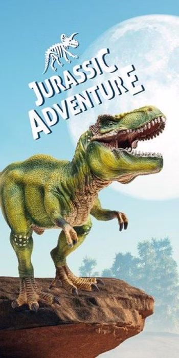 Jurassic Adventure Bath Towel Beach Towel 70 x 140cm