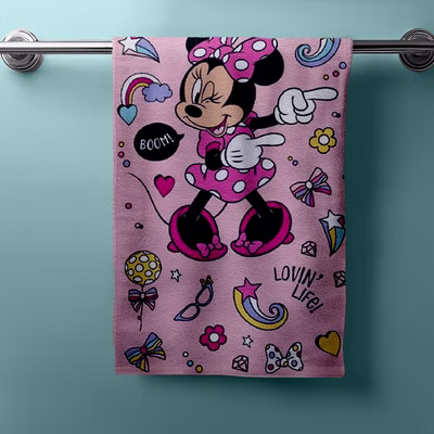 Disney Minnie Mouse Bath Towel Beach Towel 70 x 140 cm
