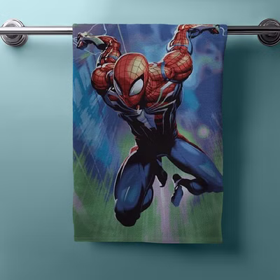 Spiderman bath towel beach towel 70 x 140cm