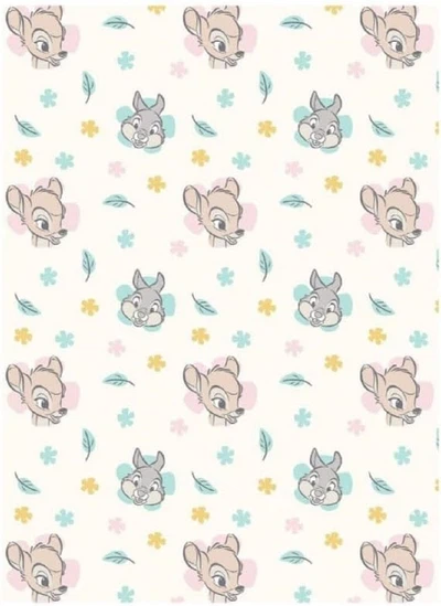 Disney Bambi Flauschdecke Schmusedecke Kuscheldecke 110 x 150 cm