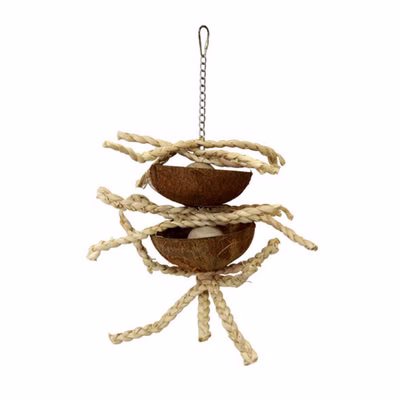 Papageienspielzeug Vogelspielzeug Kletterseil  ca.20 cm