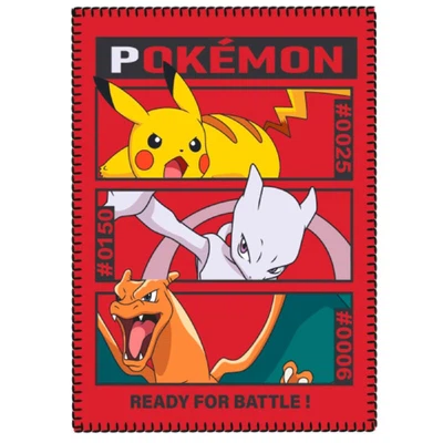 Pokemon Fleecedecke Schmusedecke Kuscheldecke 100 x 140 cm