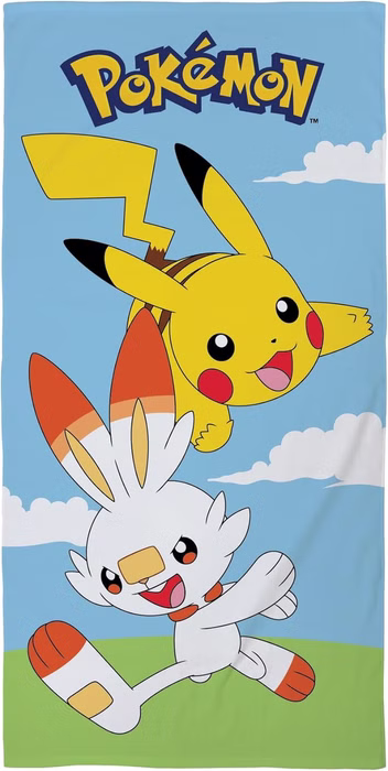 POKEMON PIKACHU Bath Towel Beach Towel 70 x 140 cm