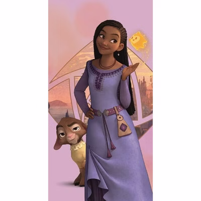 Disney Wish Asha Bath Towel Beach Towel 70 x 140 cm