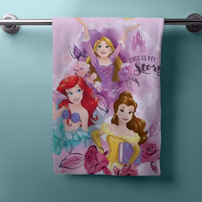 Disney Princess bath towel 60 x 120 cm