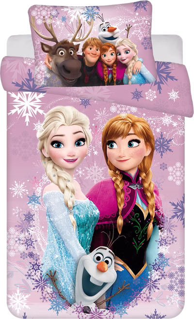 Disney Frozen 2 Anna Elsa Olaf Baby Bettwäsche 100 x 135 cm