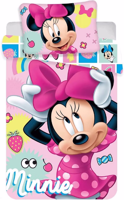 Parure de lit bébé Minnie Mouse 100 x 135 cm