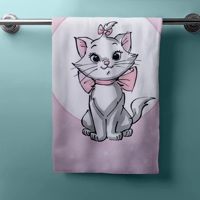 Disney Aristocats Marie Duschtuch Badetuch Strandtuch 70 x 140cm