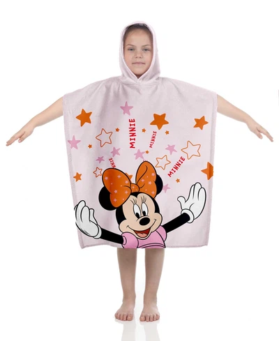Minnie Mouse Badeponcho Poncho mit Kapuze 60 x 120 cm