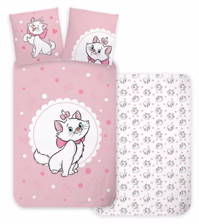 Disney Aristocats bed linen set 80 x 80 cm / 135 x 200 cm