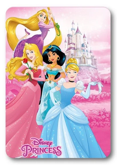 Disney Princess Fleecedecke Kuscheldecke 100 x 140 cm