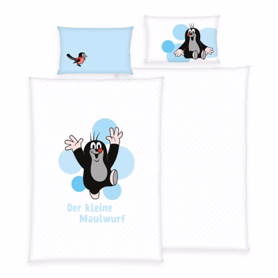 Parure de lit bébé Hello Kitty avec licorne 40 x 60 et 100 x 135 cm