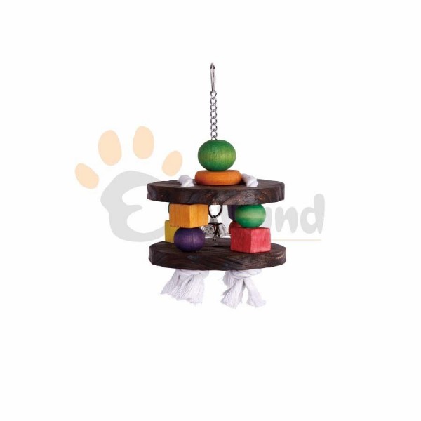 HappyBird Papageienspielzeug Happy Frog